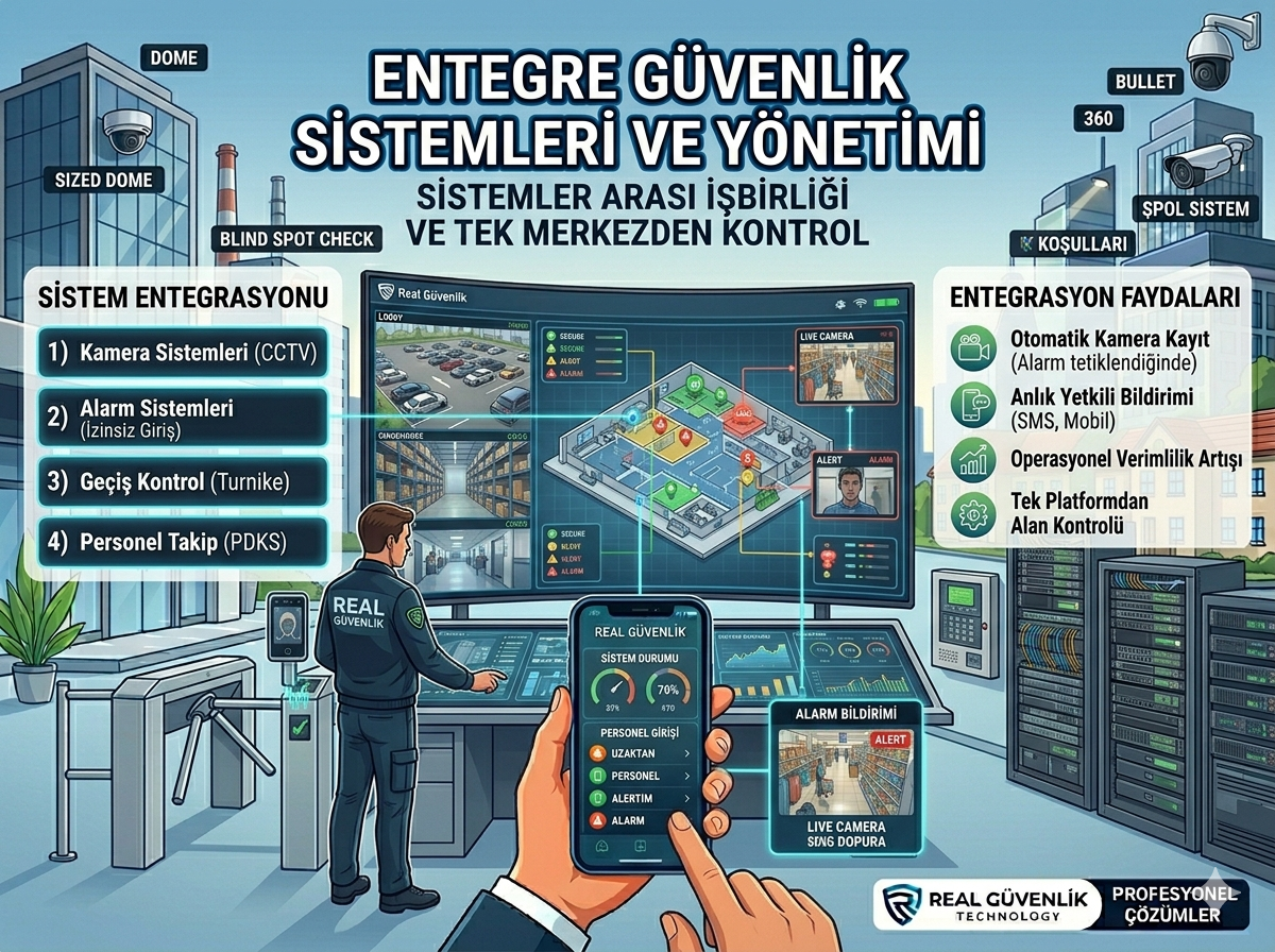 Entegre Güvenlik Sistemleri ile Kurumsal Güvenlik Yönetimi